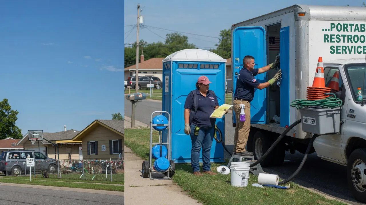 Portable Toilet Rental in West Chester, OH near me